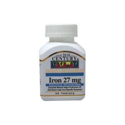 21st Century Iron 27mg Ferrous Gluconate