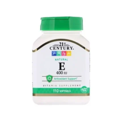 21St Century Vitamin-E 400 Iu 60 Softgels