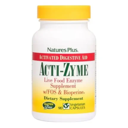 Acti Zyme Natures Plus – 90 Capsules –
