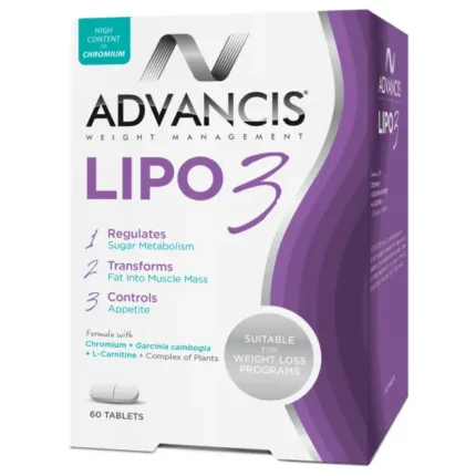 Advancis Lipo 3 Fat Burner – 60 Tablets