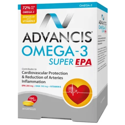 Advancis Omega-3 Super EPA – 30 Capsules –