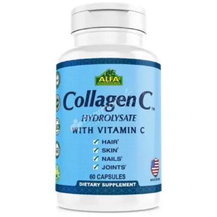 Alfa Collagen C Hydrolysate with Vitamin C – 60capsules –