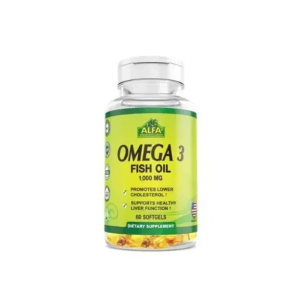 Alfa Omega-3 Fish-Oil 1000 mg 60 softgels
