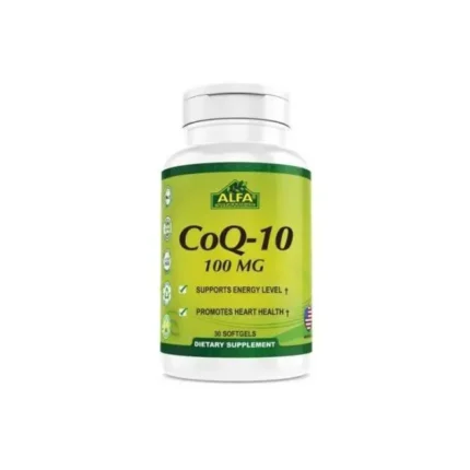 Alfa Vitamins Co Q10 100Mg 30Softgels