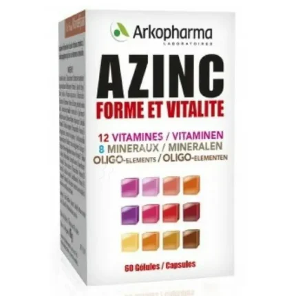 Arkopharma Azinc Form and Vitality 60 capsules