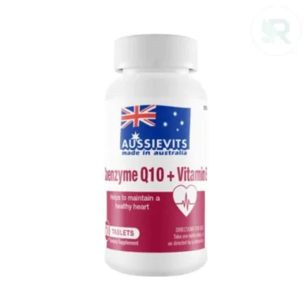 Aussievits Coenzyme Q10 + Vitamin E 30 Capsules