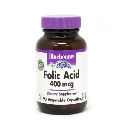 Bluebonnet Folic Acid 400 mcg