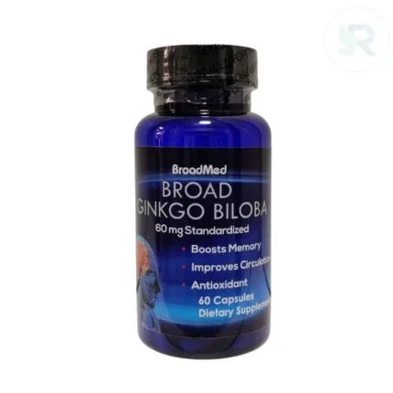 Broad Ginkgo Biloba - 60 Capsules