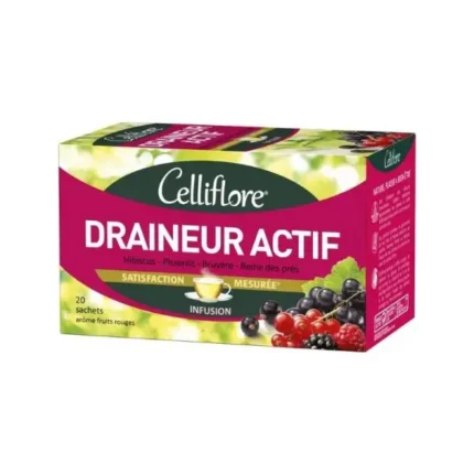 CELLIFLORE DRAINEUR ACTIF 20 Sachets