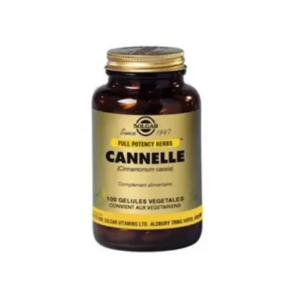Cinnamon Cannelle 100 Cap Solgar
