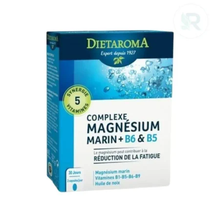 Dietaroma Complexe Magnesium + B6 Complex Marine & B5 30 Capsules
