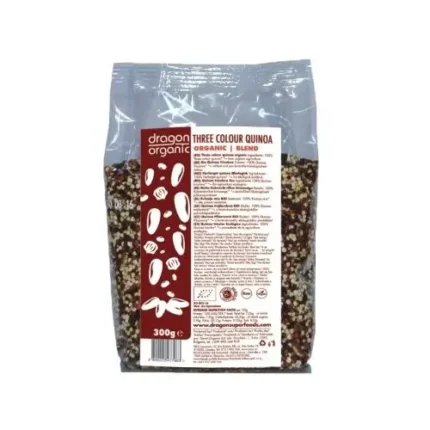Dragon Super Tricolor Quinoa (White, Black & Red Mixed)