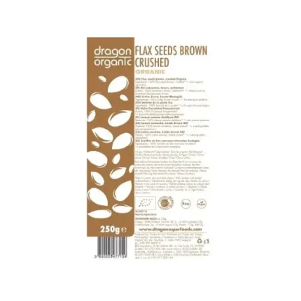 Dragon Superfoods Flax Seeds Crushed