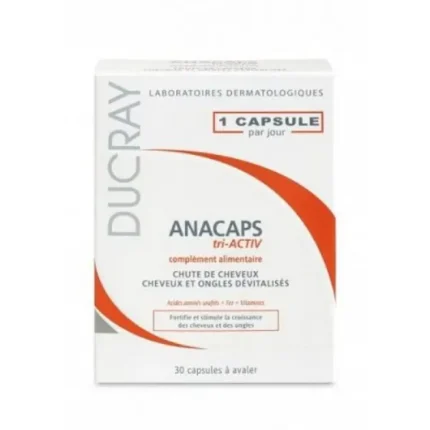 Ducray Anacaps Tri-Activ -30 capsules-