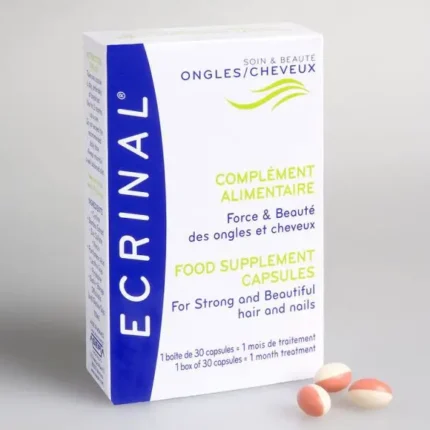 Ecrinal Food Supplement Capsules Strong and Beautiful Hair & Nails -30 Capsules-