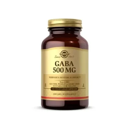 Gaba 500 Mg Solgar 50 Capsules