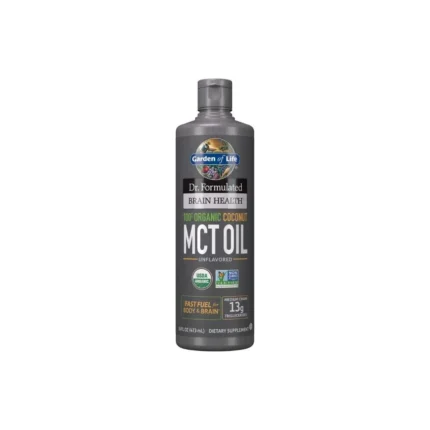 Garden of Life Dr. Formulated Brain Health Organic Coconut MCT Oil