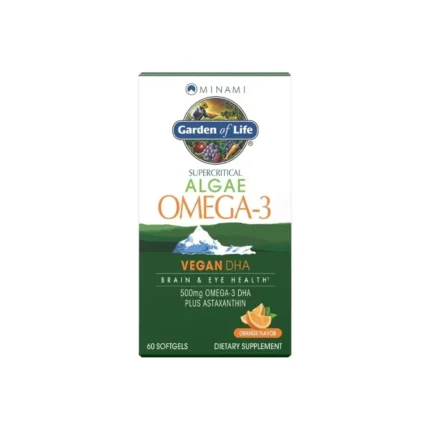 Garden of Life Minami Algae Omega3 Vegan DHA Brain & Eye Support
