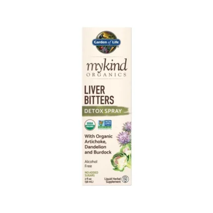 Garden of Life Mykind Organics Liver Bitters Detox Spray