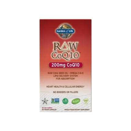Garden of Life Raw CoQ10 200mg