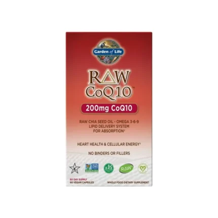 Garden of Life Raw CoQ10 200mg