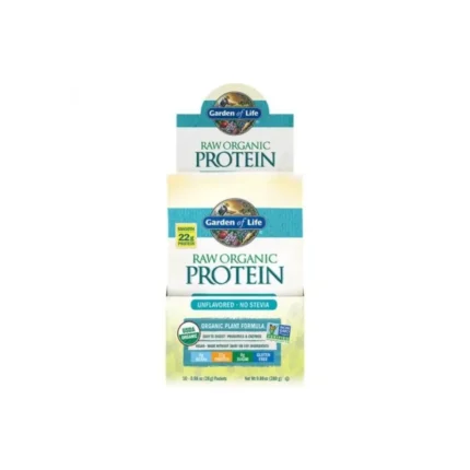 Garden of Life Raw Organic Protein Unflavored 10 CNT Tray