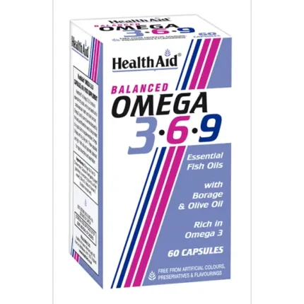 HealthAid Balanced Omega 3.6.9 -60 Capsules-