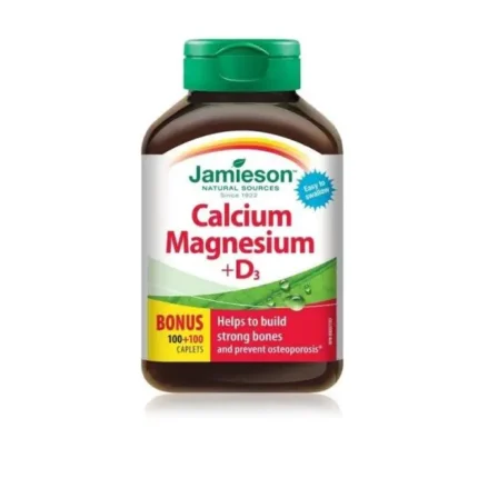 Jamieson Calcium Magnesium+D3 100+100Cap