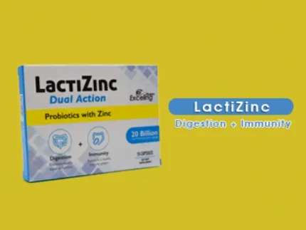 Lactizinc Dual Action Capsules