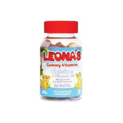 Leonas Calcium+ Vitamin D3 Gummies