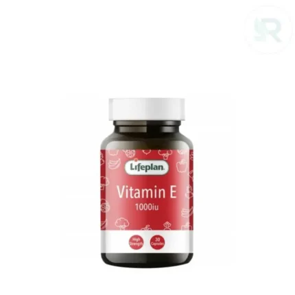Lifeplan Vitamin E 1000IU - 30 capsules
