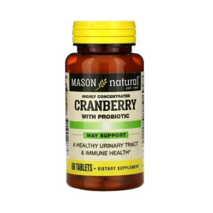 Mason-natural Cranberry with Probiotic 60 tablets