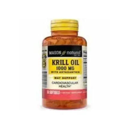Mason Natural Krill Oil 1000Mg 30Softgel
