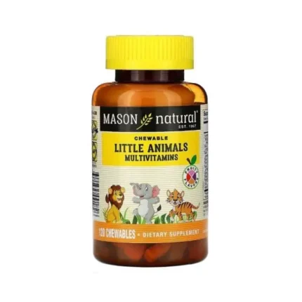 Mason Natural Little-Animals Multi-Vitamin 60T.Chew