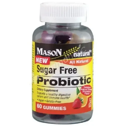 Mason Natural Vitamins Sugar Free Probiotics – 60 gummies –