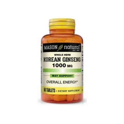 Mason Vitamins Korean Ginseng 100 Caps
