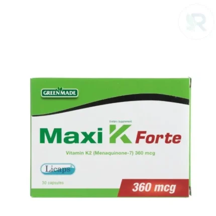 Maxi K Forte - Vitamin K2 360Mcg - 30 Capsules