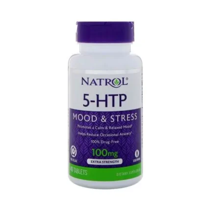 Natrol 5HTP Mood & Stress Release – 45 Tablets –