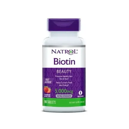 Natrol Biotin 5000 Mcg Fast Dissolve
