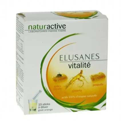 Naturactive Elusanes Vitalité Orange flavour -15 Sticks-