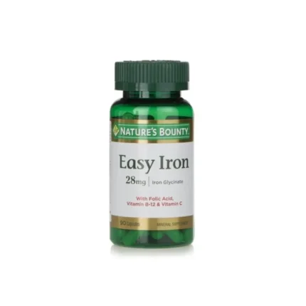Nature's Bounty Easy Iron 28mg