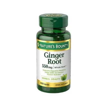 Nature's Bounty Ginger Root 550 Mg