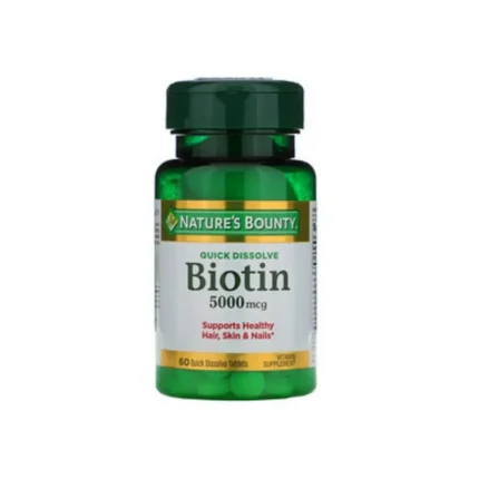 Nature's Bounty Quick Dissolve Biotin 5000mcg