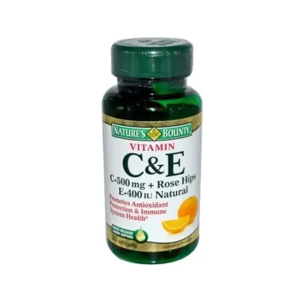 Nature's Bounty Vitamin C and Vitamin E