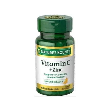 Nature's Bounty Vitamin C plus Zinc Quick Dissolve