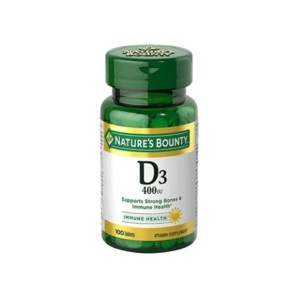 Nature's Bounty Vitamin D3-400 IU