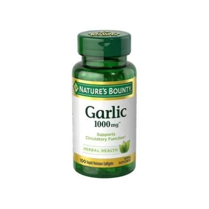 Nature's Bountygarlic Oil 1000mg