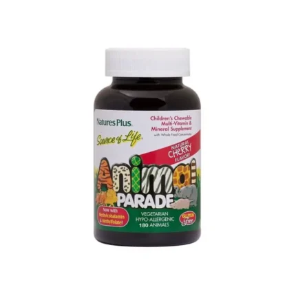 Natures Plus Animal Parade Children's Chewable Multivitamin and Mineral Supplements