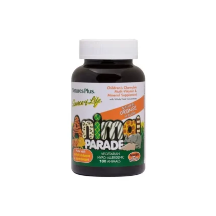 Natures Plus Animal Parade Children's Chewable Multivitamin and Mineral Supplements