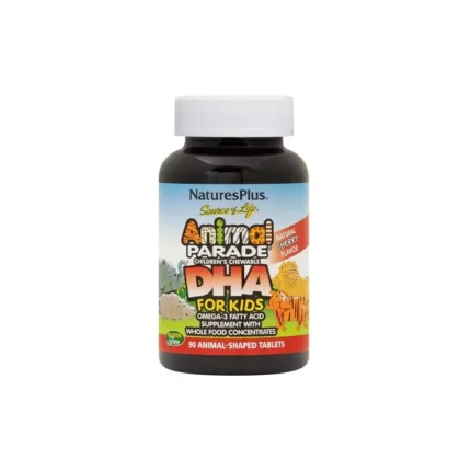 Natures Plus Animal Parade DHA for Kids Children's Chewables